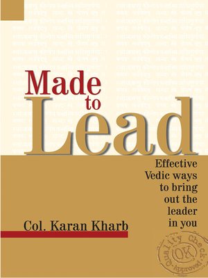 cover image of Made to Lead